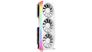 XFX Mercury AMD Radeon RX 9070XT OC White Gaming Edition with RGB 16GB GDDR6